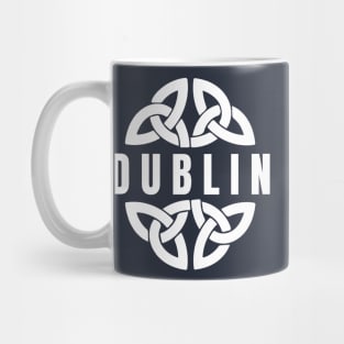 Dublin in Celtic Knot, Ireland Mug